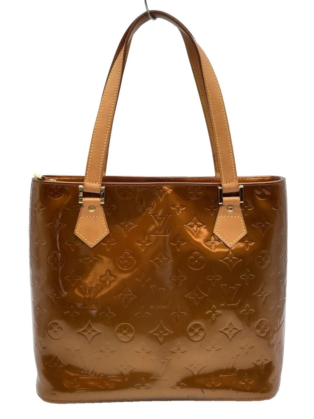 Auth Louis Vuitton Monogram Vernis
Houston Bronze Tote Bag - Picture 3 of 13